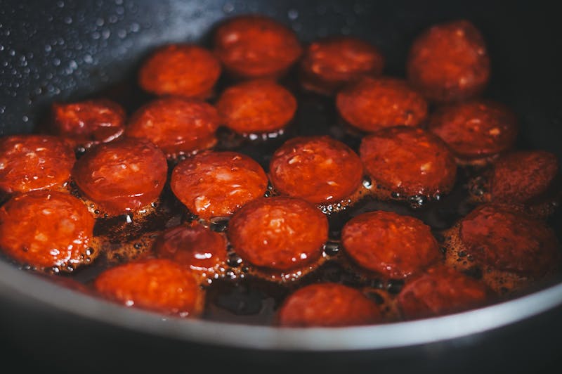 via 313 meat lovers pizza with pepperoni and sausage